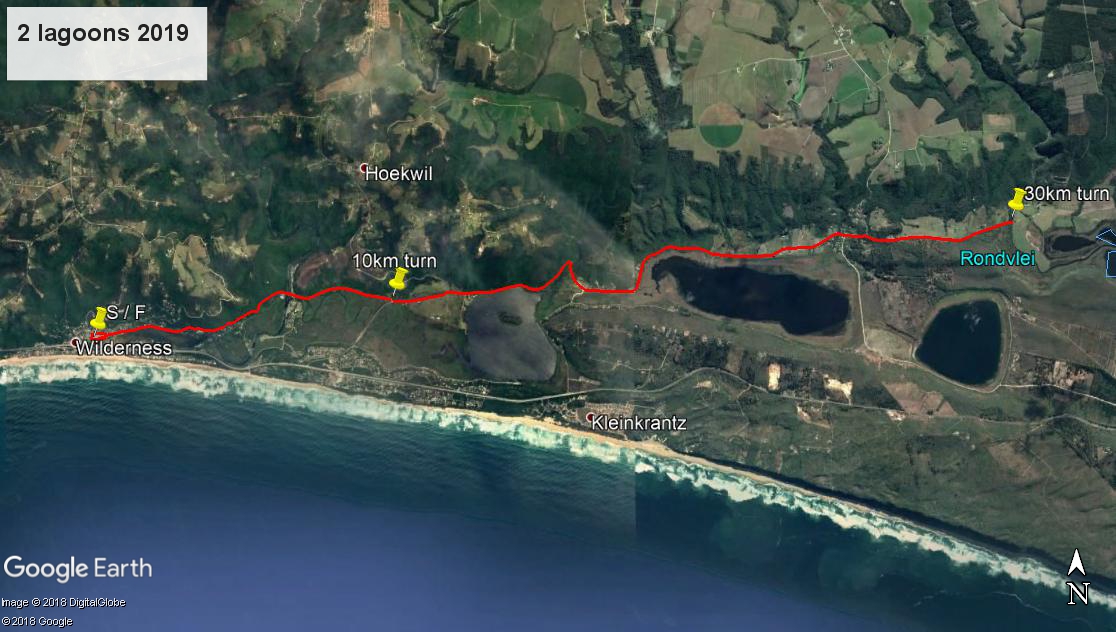 Route map — 10km Run