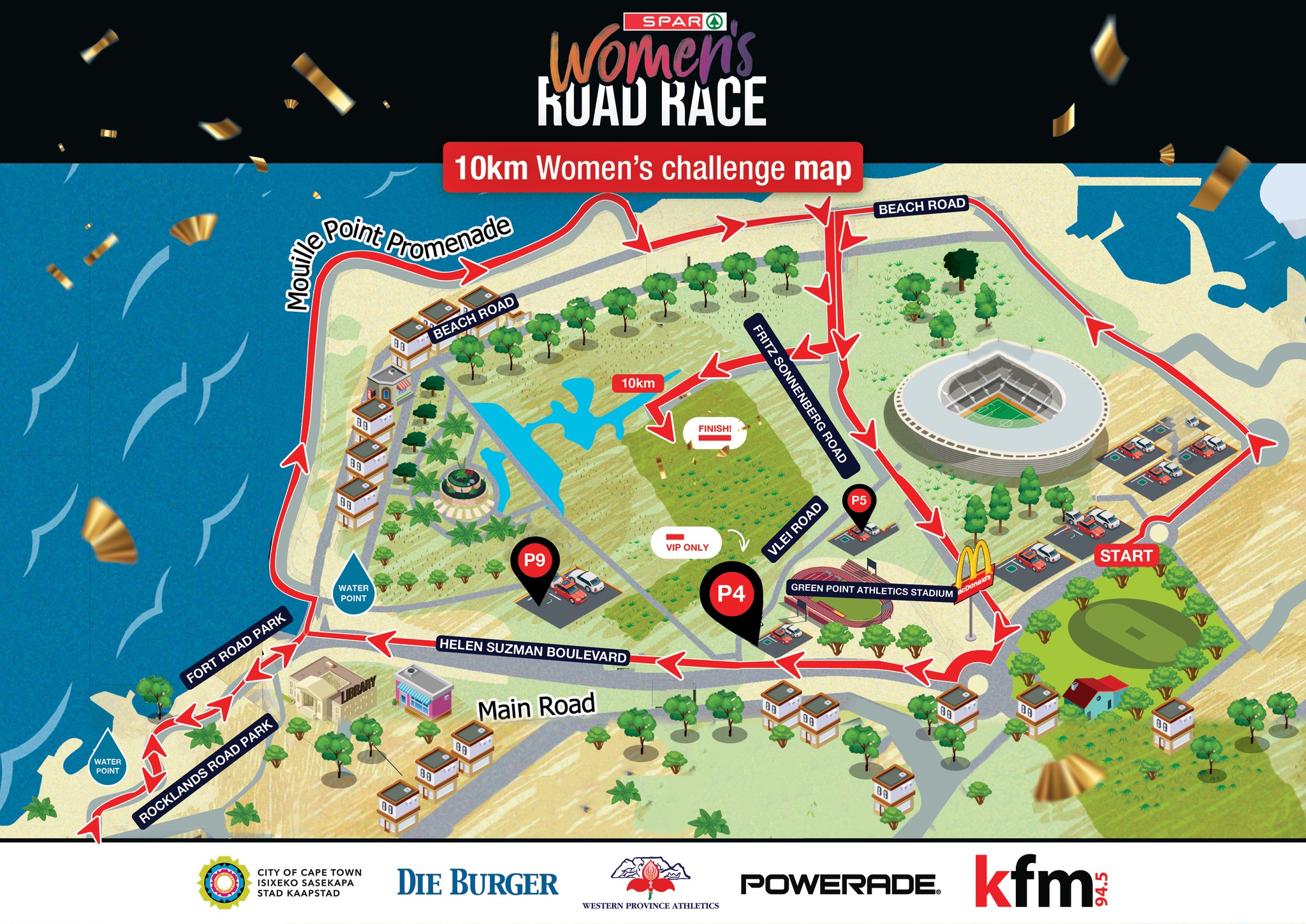 Route map — 10km Race