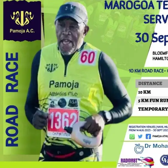 Marogoa Tent Hire and Services Road Race logo