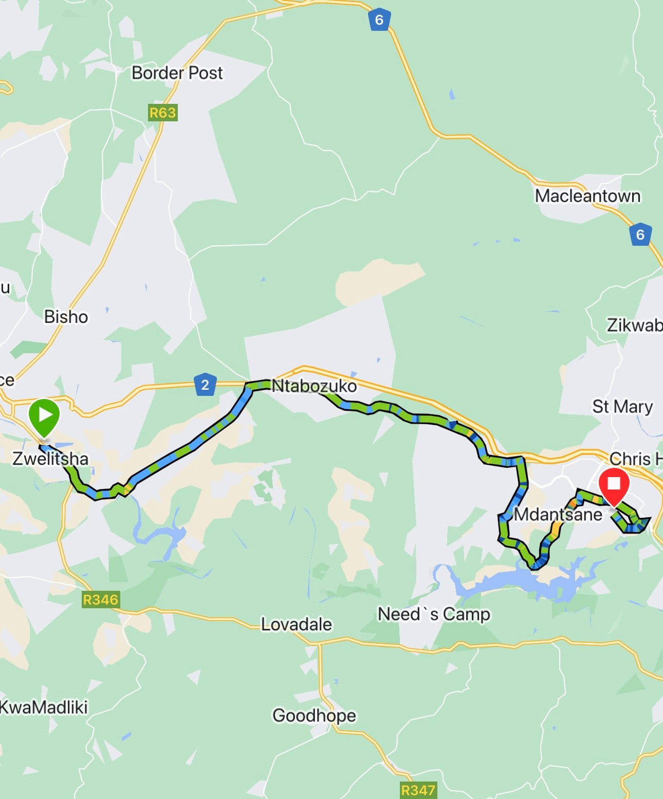 Route map — RG Ultra 50km