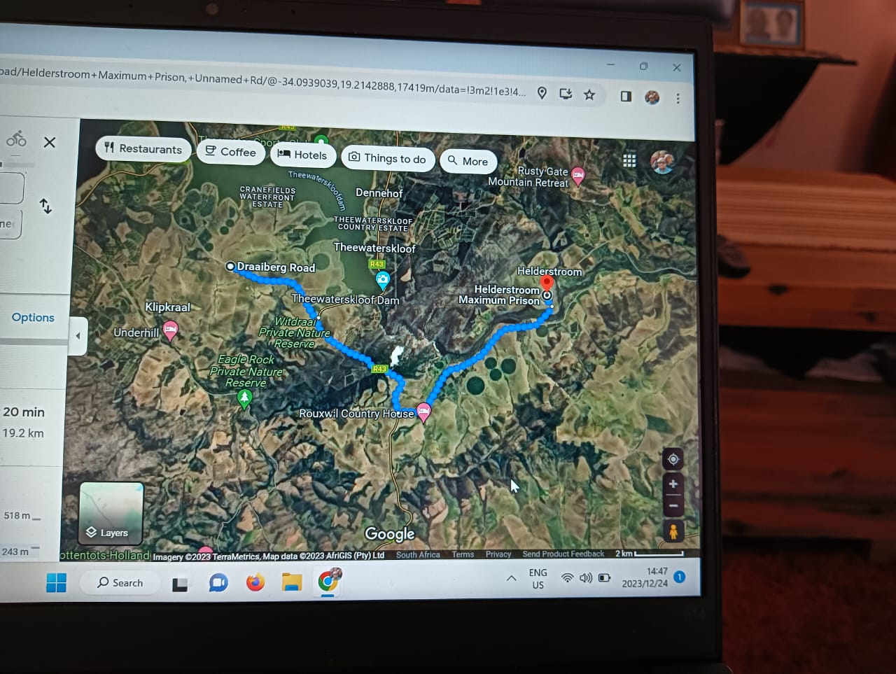 Route map — Half-Marathon