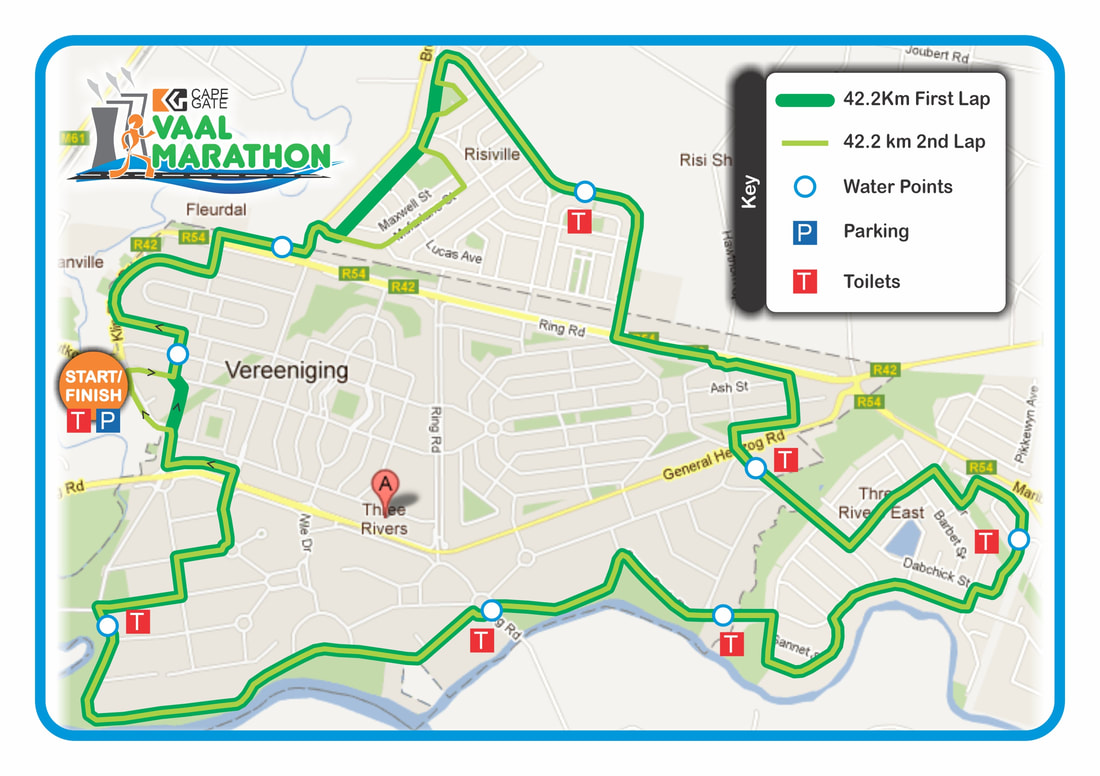Route map — Marathon