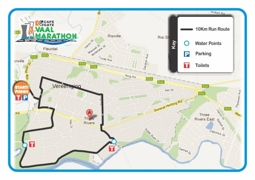 Route map — 10km Race
