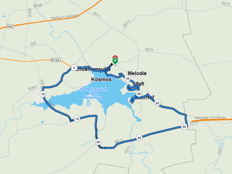 Route map — Ultra Marathon