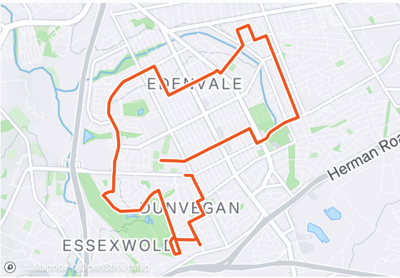 Route map — 15km Blitz