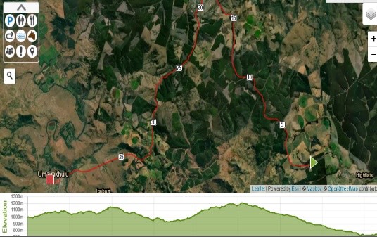 Route map — Marathon
