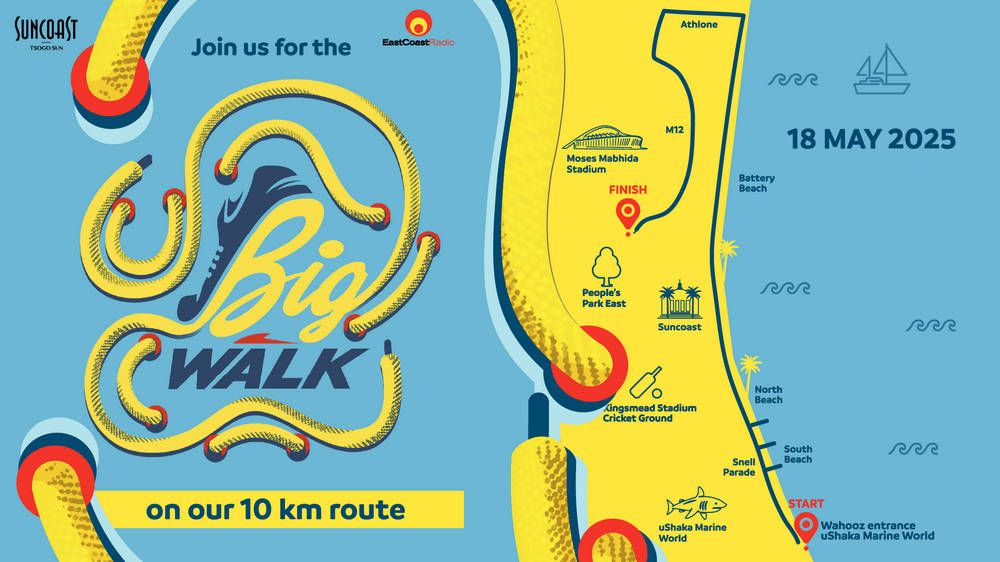 Route map — 10km Walk