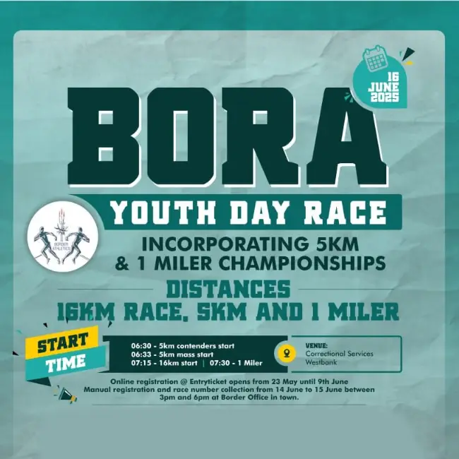 BORA Youth Day Race logo