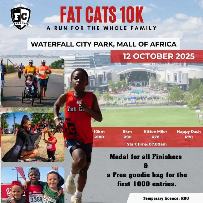Fat Cats 10k logo