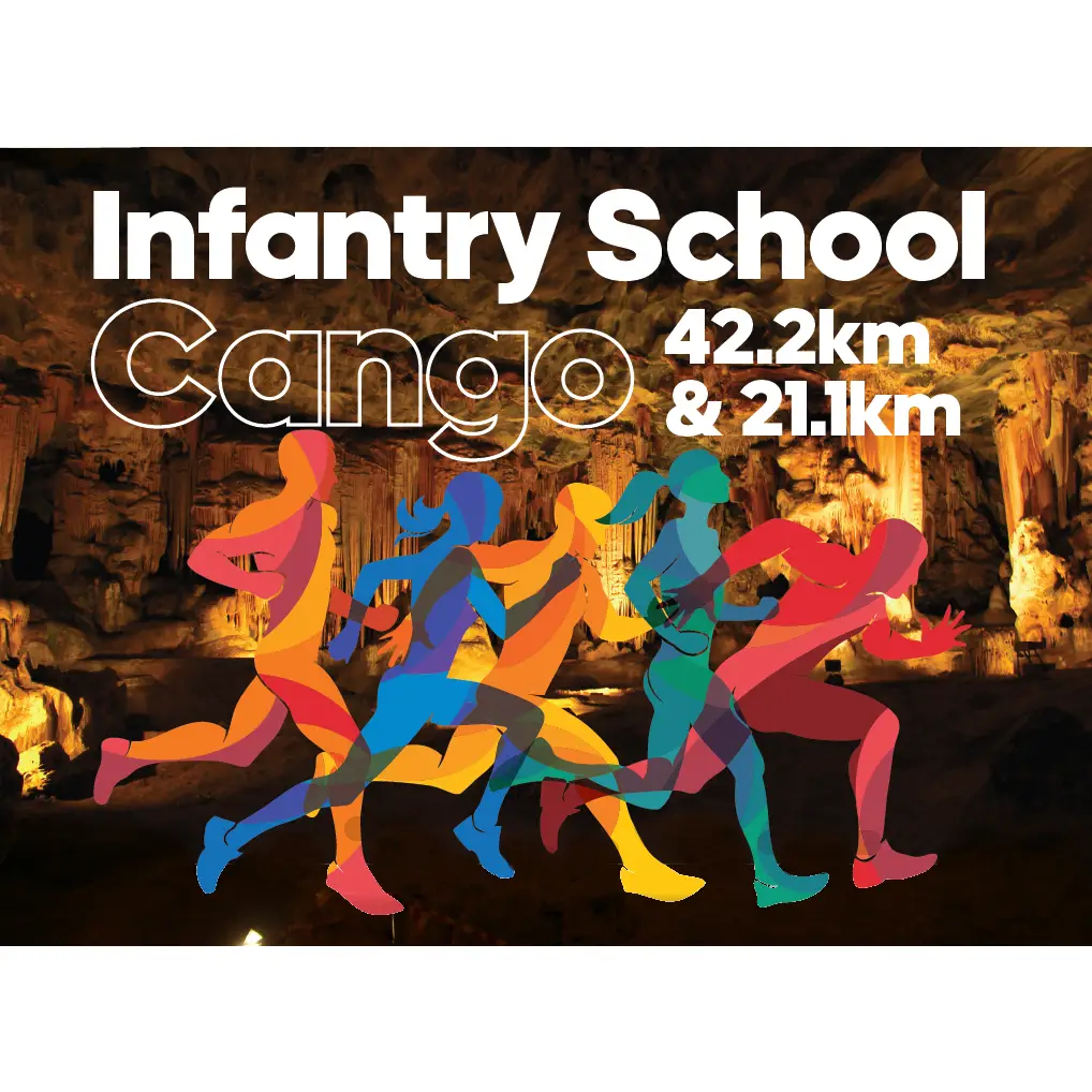 Infantry School Cango Marathon logo