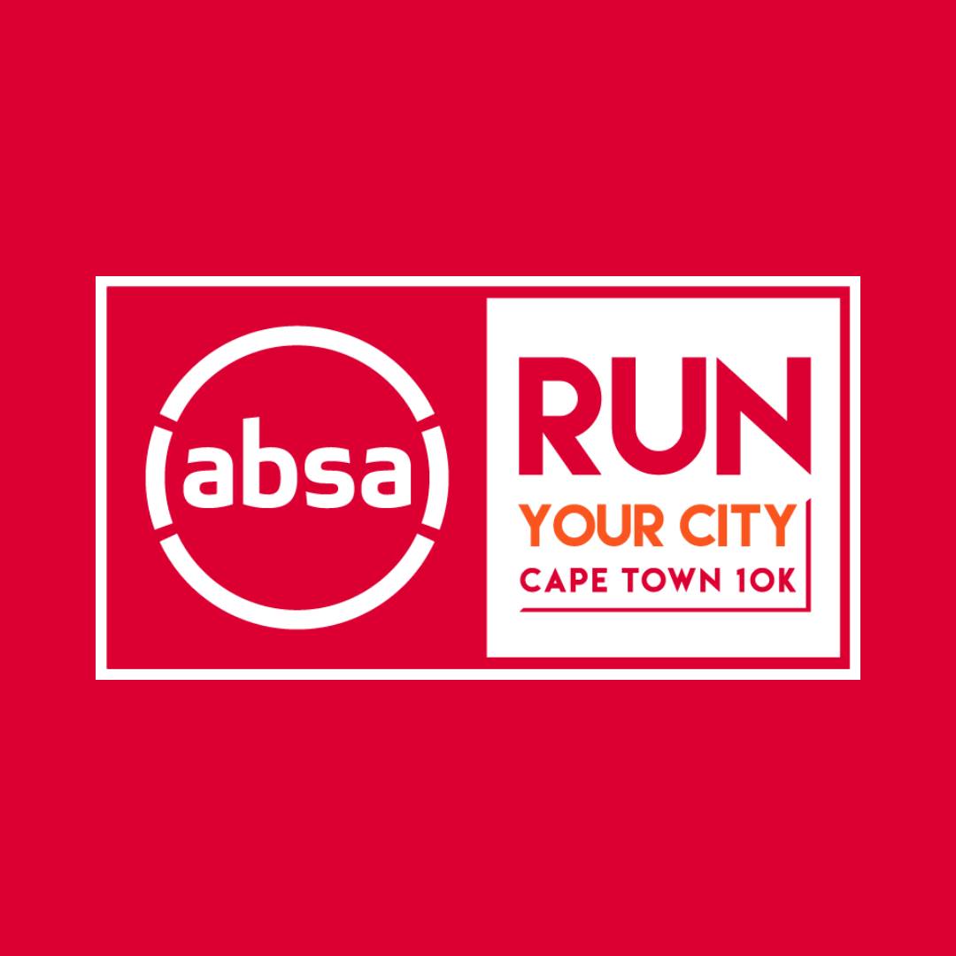 Absa RUN YOUR CITY Cape Town 10k logo
