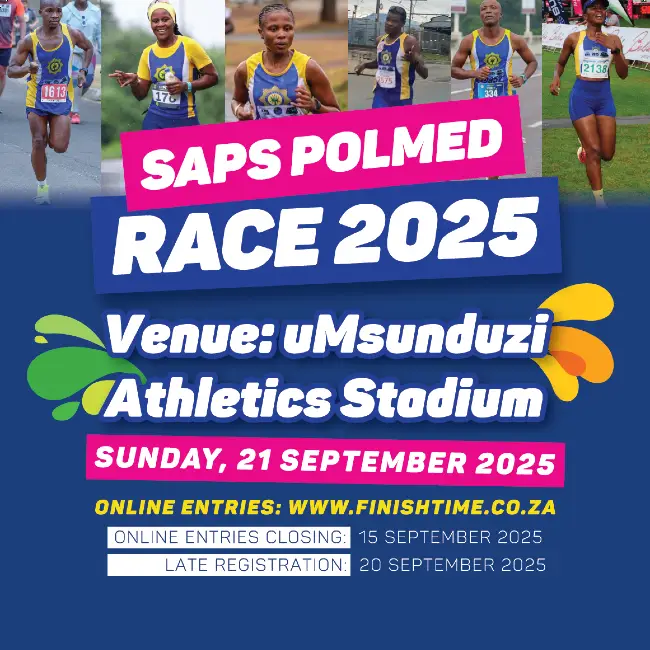 SAPS Polmed Race logo