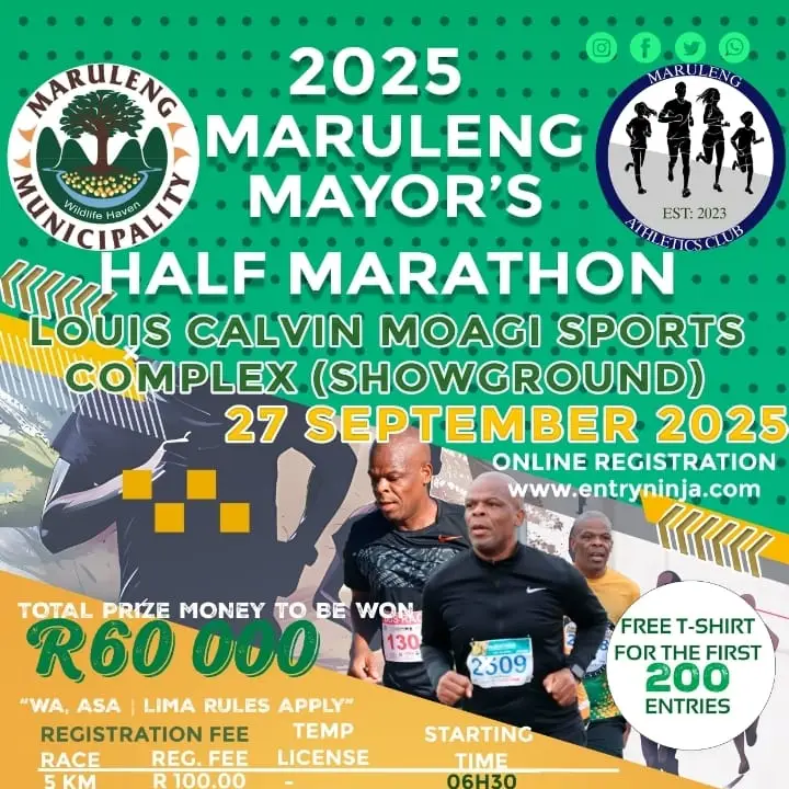 Maruleng Mayor's Marathon logo