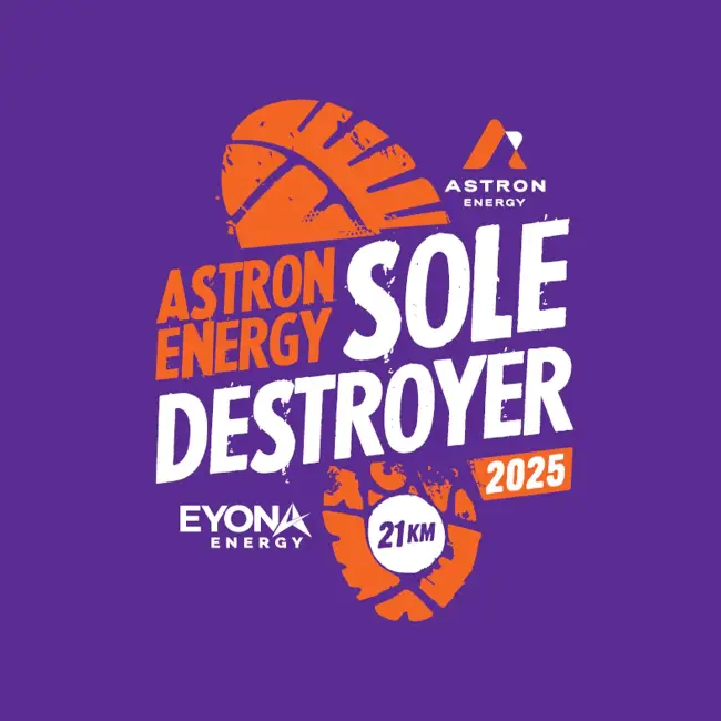 Astron Energy Sole Destroyer Half-Marathon logo