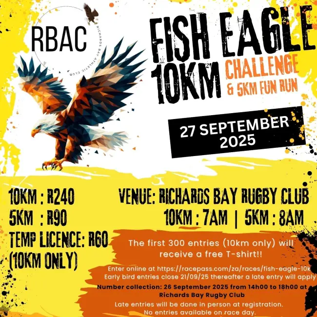 The Fish Eagle 10km logo
