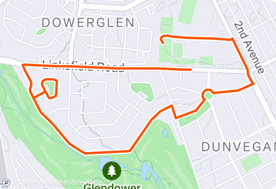 Route map — 5km Fun Run