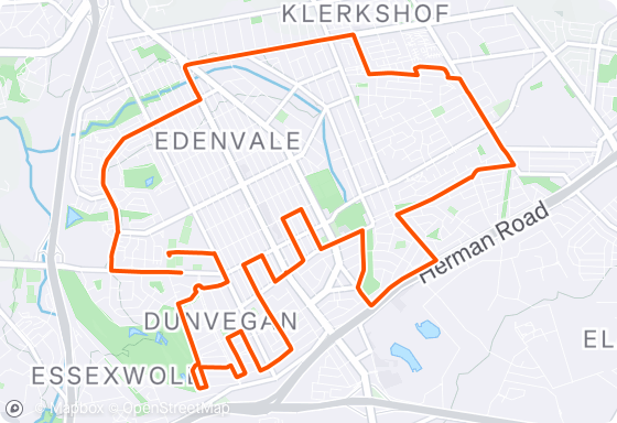 Route map — Marathon