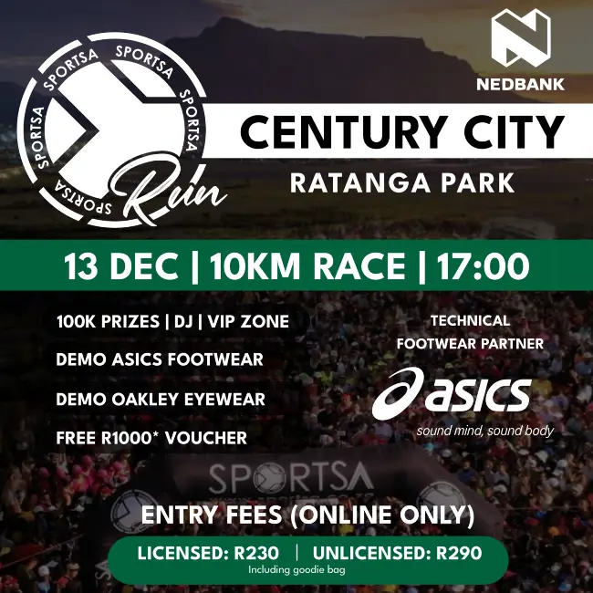 SportSA Run Century City logo