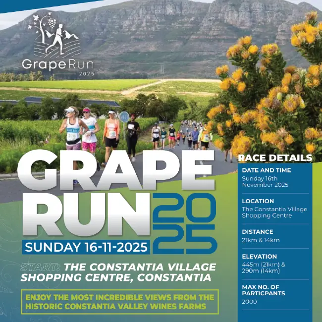 Totalsports Constantia Valley Grape Run logo