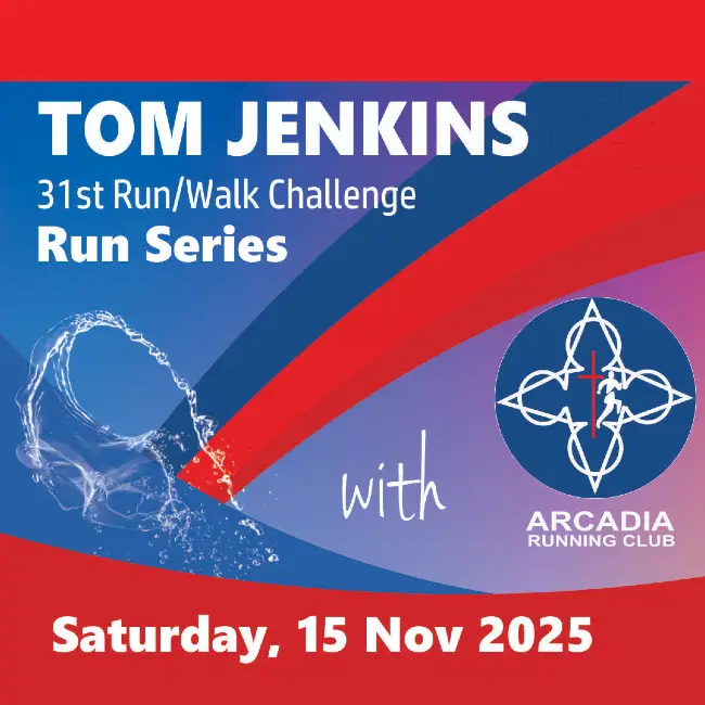 Tom Jenkins Challenge with Discovery Vitality logo