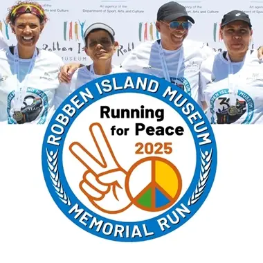 Robben Island Museum Running For Peace Memorial Run logo