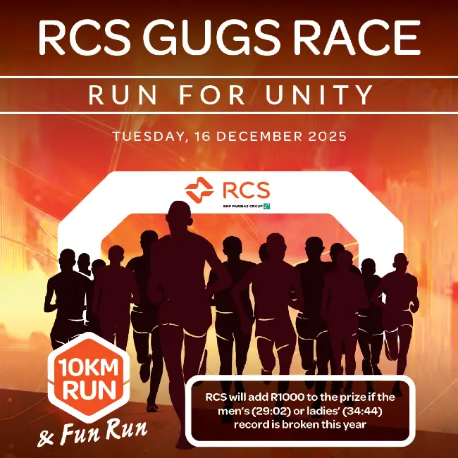 RCS GUGS Run for Unity logo