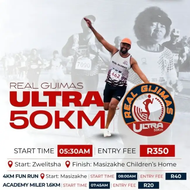 Real Gijimas 50km Ultra Marathon logo