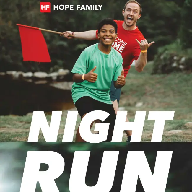 Hope Family Night Run logo