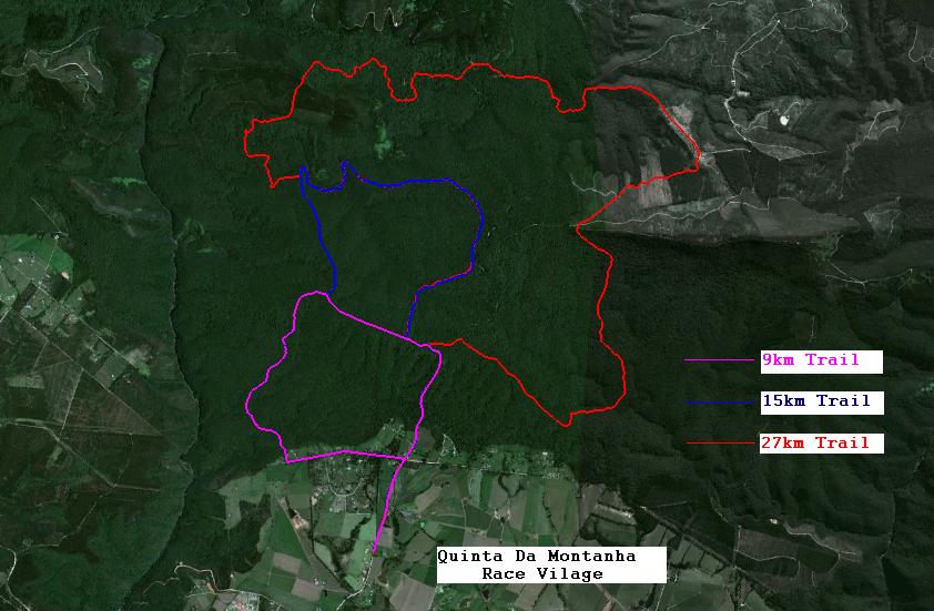 Route map — Houtkapper Trail Run