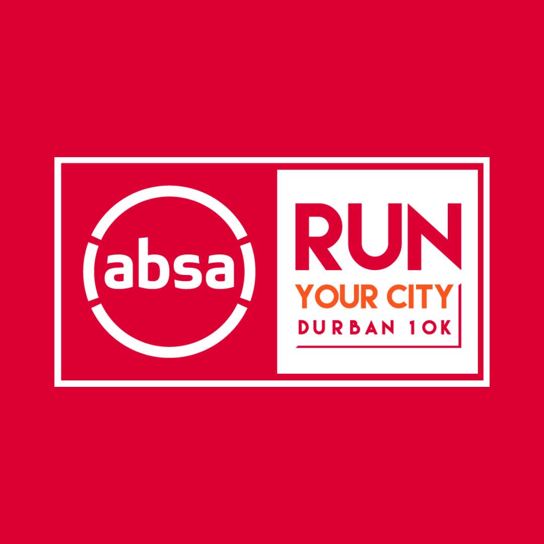 Absa RUN YOUR CITY Durban 10k logo