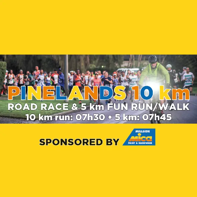 Pinelands 10km Race logo