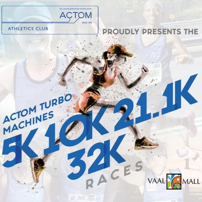 ACTOM Turbo Machines Run logo