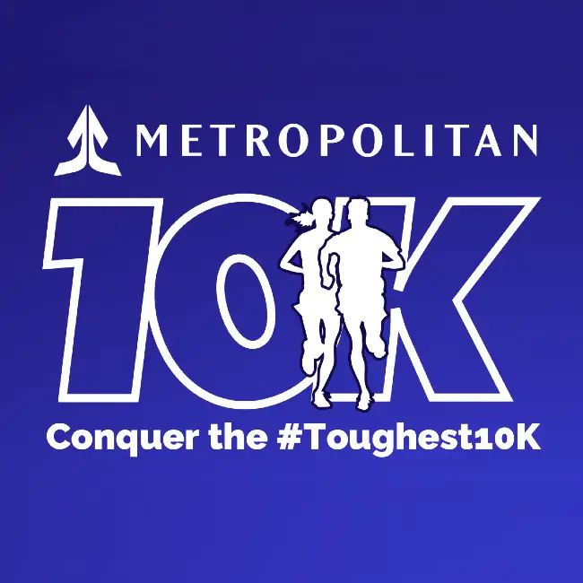 Metropolitan 10km logo