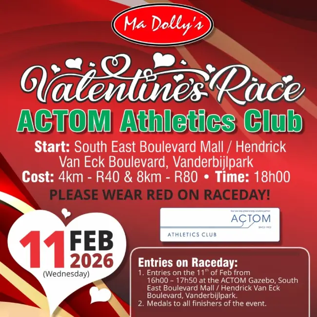 ACTOM Valentines Race logo