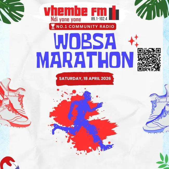 Vhembe Fm WOBSA Marathon logo