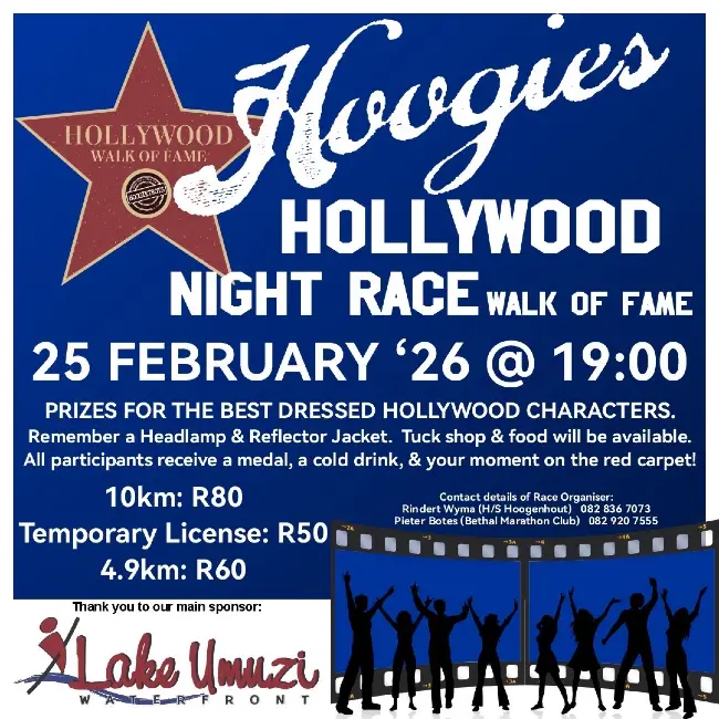 Hoogenhout Hollywood Night Race logo