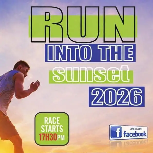 Run into the Sunset logo