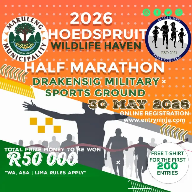 Hoedspruit Wildlife Haven Half Marathon logo