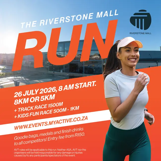 Riverstone Mall Run logo