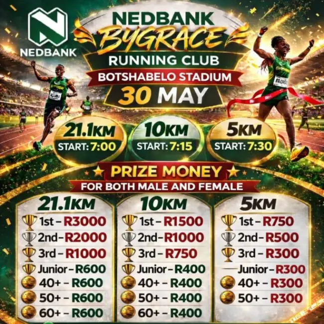 Nedbank By Grace Half Marathon logo