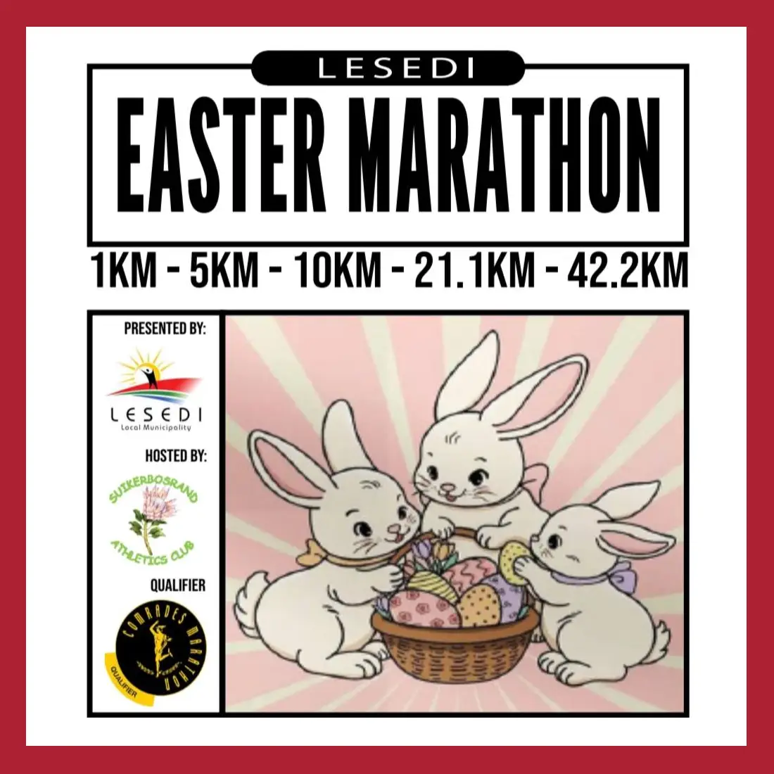 Lesedi Easter Marathon logo