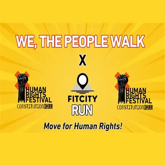 We The People Walk x Fit City Run logo