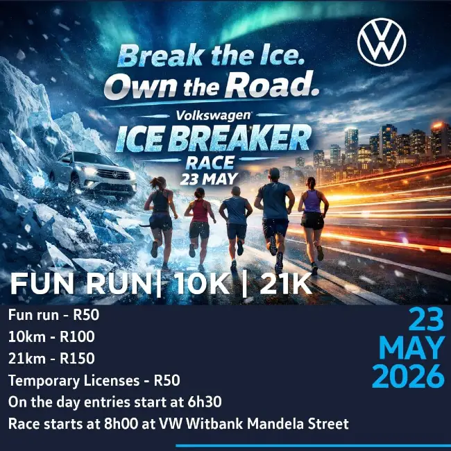McCarthy VW Witbank Ice Breaker Race logo