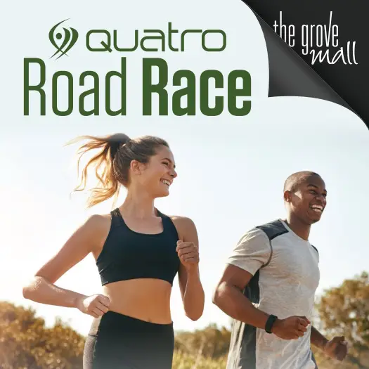 Quatro Road Race @ the Grove Mall logo