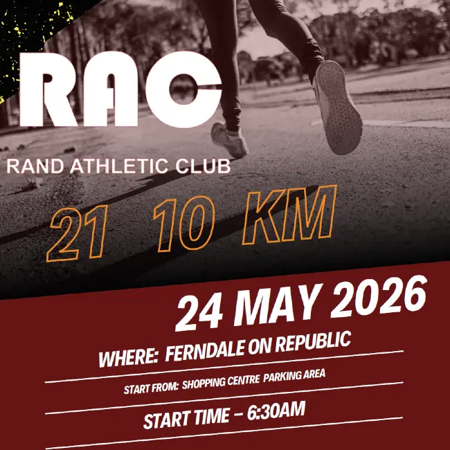 RAC 21 & 10km Road race logo