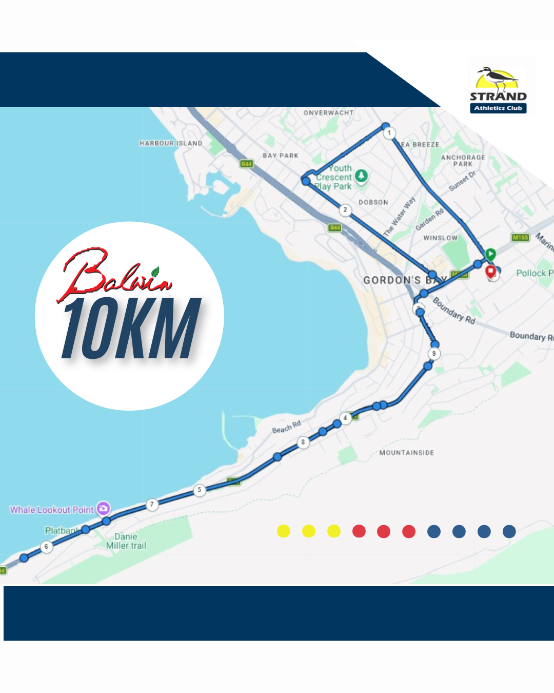 Route map — 10km Race