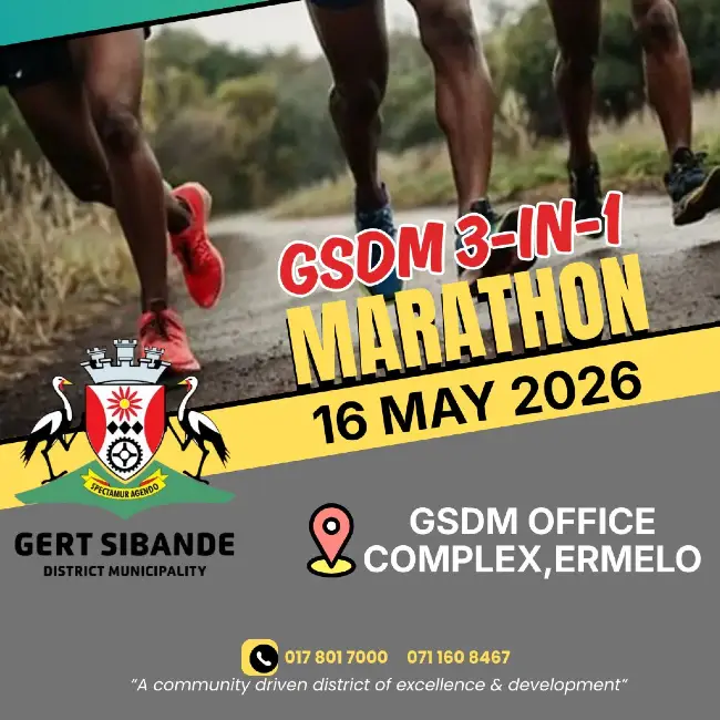 Gert Sibande Marathon logo