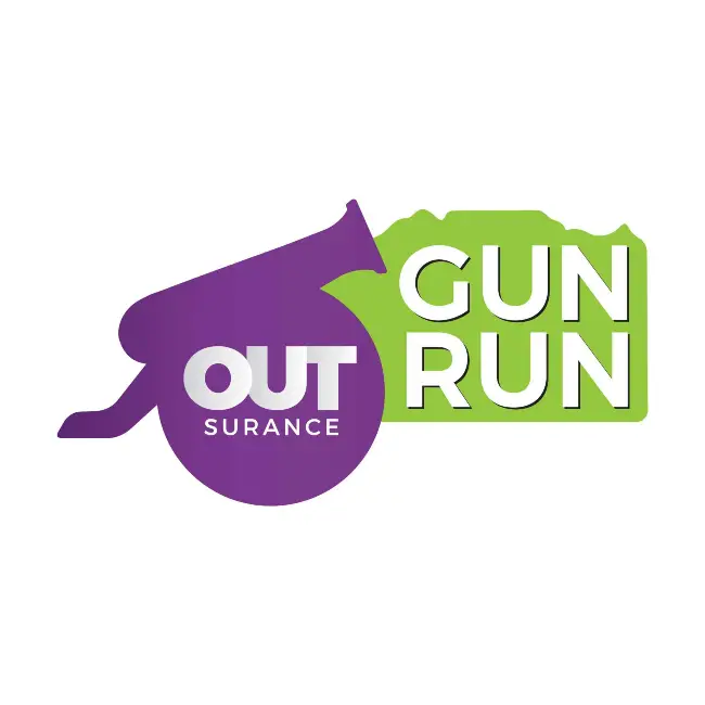 OUTsurance Gun Run logo