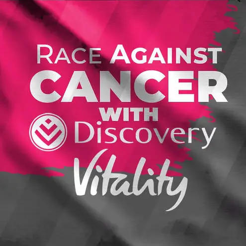 Race Against Cancer with Discovery Vitality logo