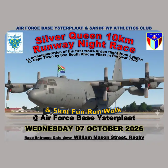 Silver Queen 10km Runway Night Race logo